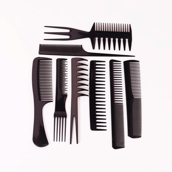 Set 8 Peignes de Coiffure Antistatiques